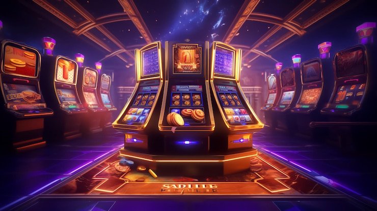 Antarmuka permainan Golden Toad di aplikasi mobile musang slot menampilkan gulungan dengan simbol katak emas dan layar kemenangan